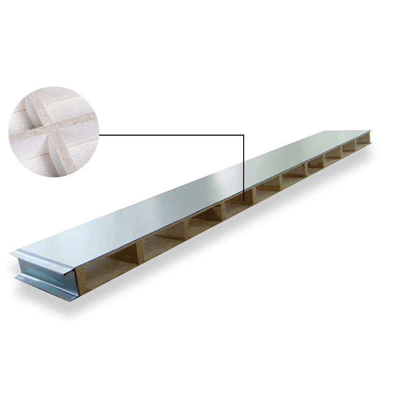 機制中空玻鎂夾芯板